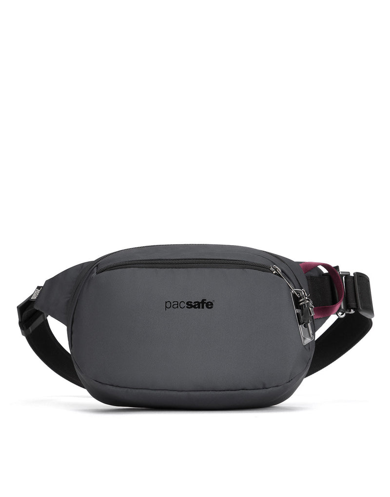 Pacsafe® Vibe 100 Anti-theft Hip Pack, slate, front view