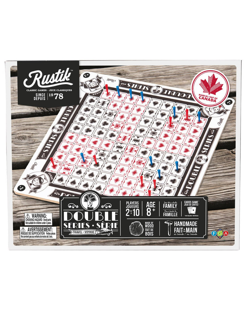 Rustik Double Series Travel Game, package view