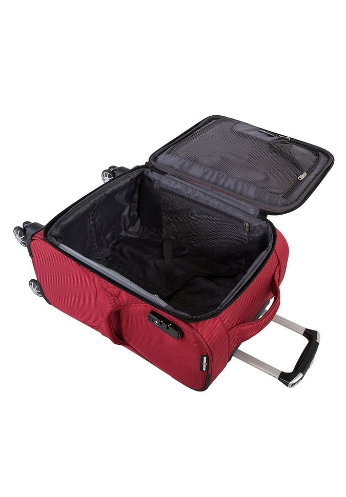 Swiss gear neolite 3 19" carry-on spinner luggage bag interior view