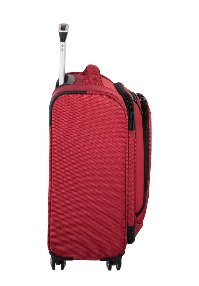 Swiss gear neolite 3 19" carry-on spinner luggage bag side view