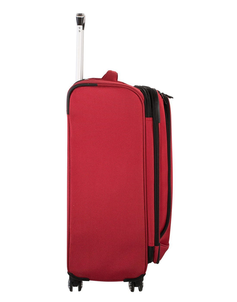 Swiss gear neolite 3  29" expandable spinner luggage bag side view