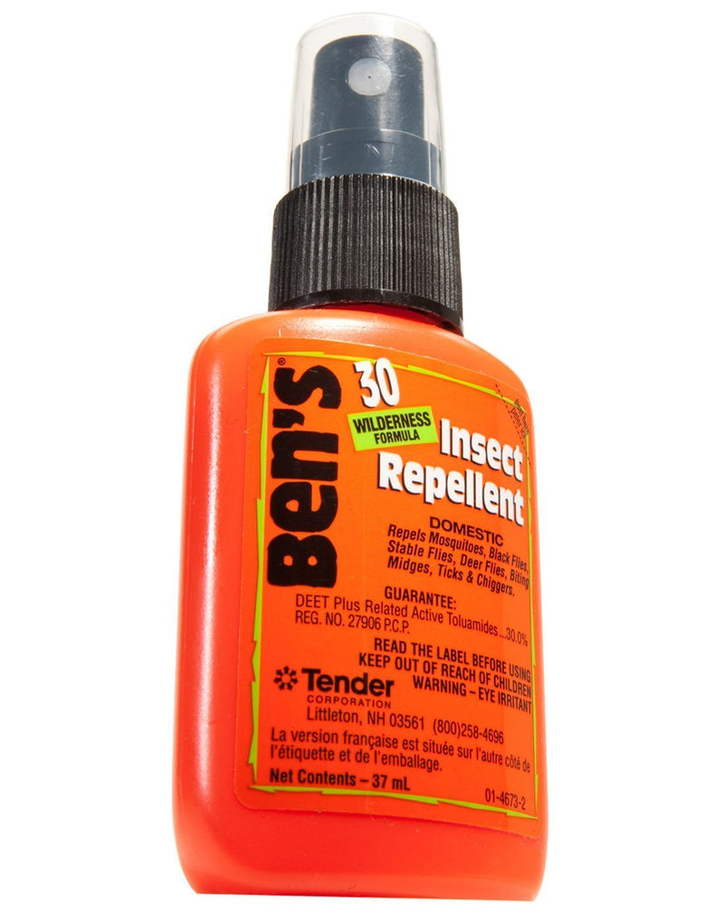 Ben's 30 insect repellent 37 mL pump close up view