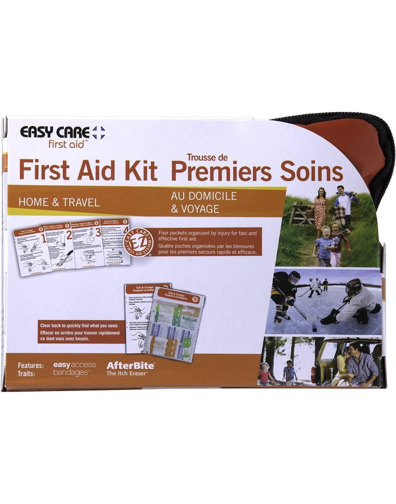 Easy care home & travel first aid kit front view