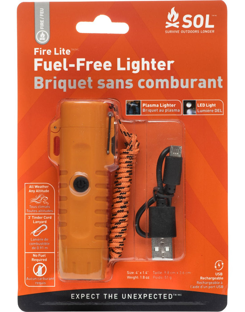 SOL Fire Lite™ Fuel-Free Lighter, package view