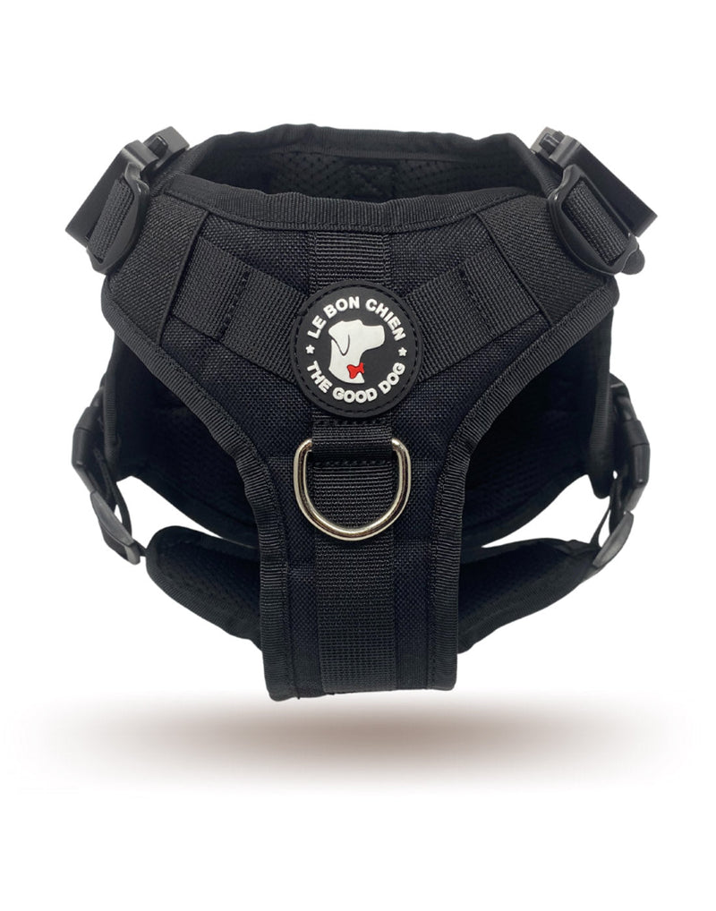 Close-up front image of the tactical harness