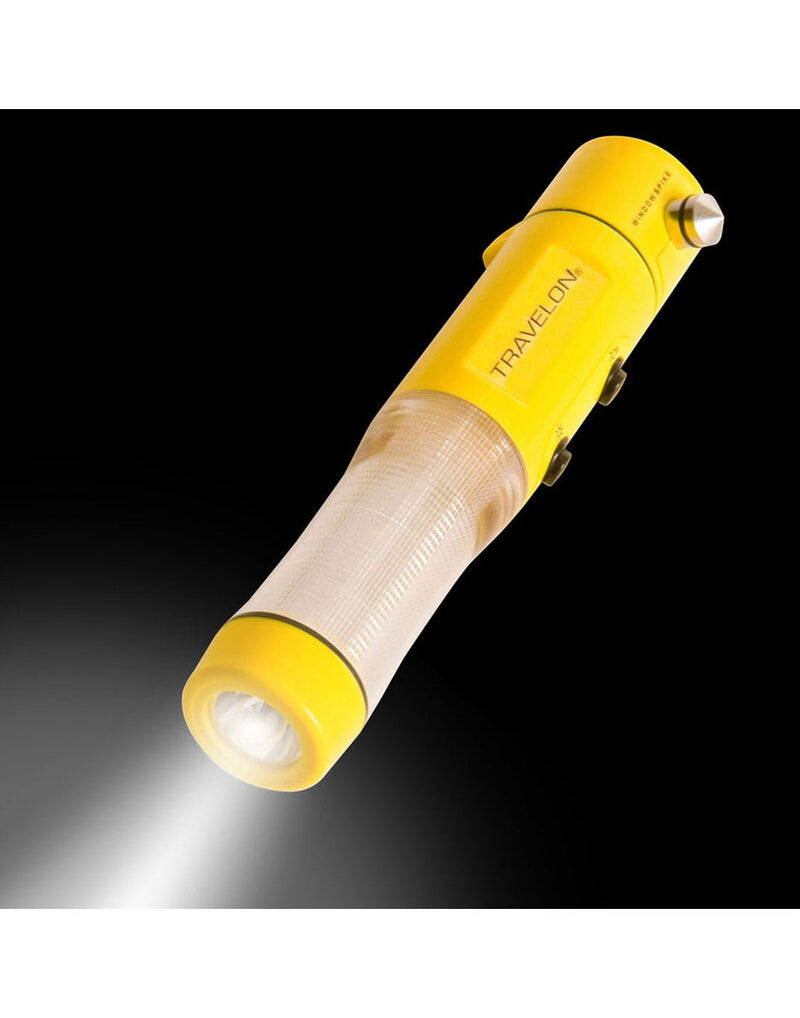 Travelon 4-in-1 Emergency Car Tool flashlight mode