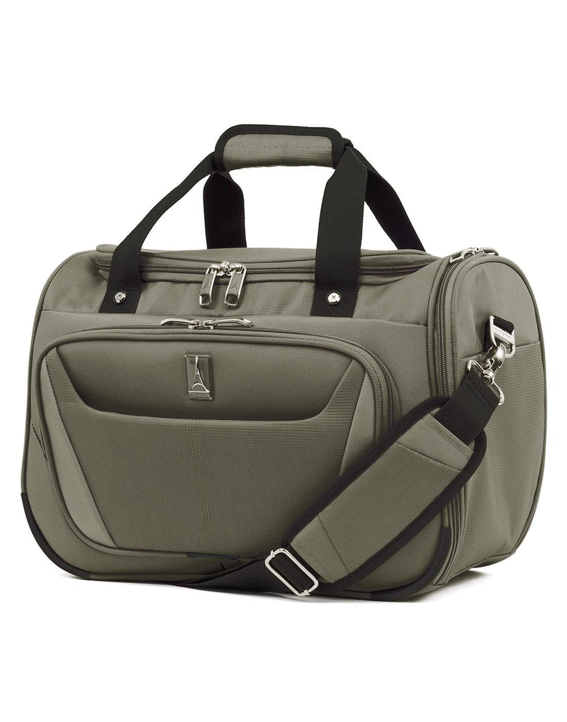 Travelpro maxlite 5 11" slate green colour soft tote front view