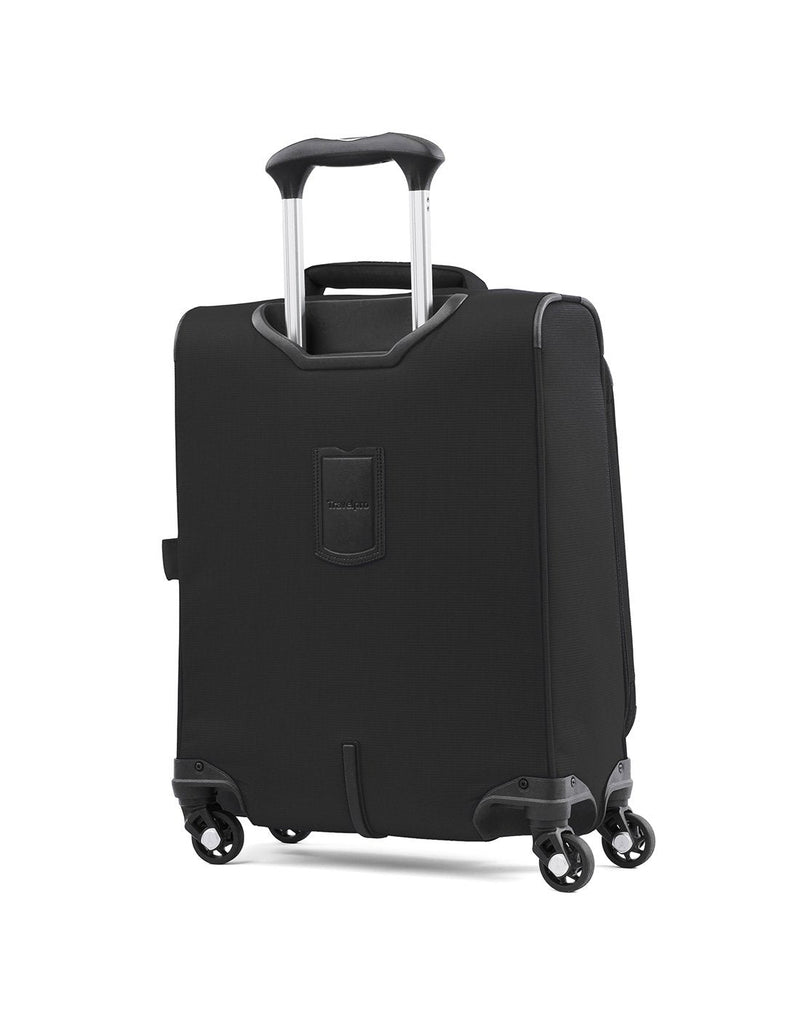 Travelpro maxlite 5 19" intl spinner black colour luggage bag back view