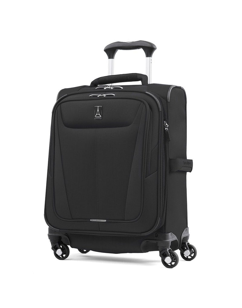 Travelpro maxlite 5 19" intl spinner black colour luggage bag front view