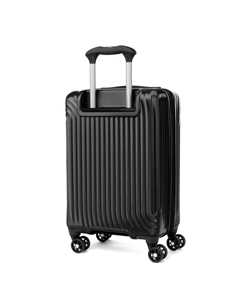 Travelpro Maxlite® Air Compact Carry-on Expandable Spinner, black, back angled view