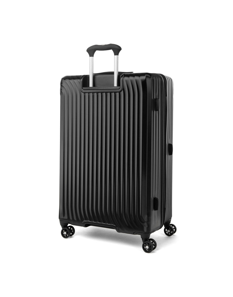 Travelpro Maxlite® Air Large Hardside Expandable Spinner, Black, back angled view