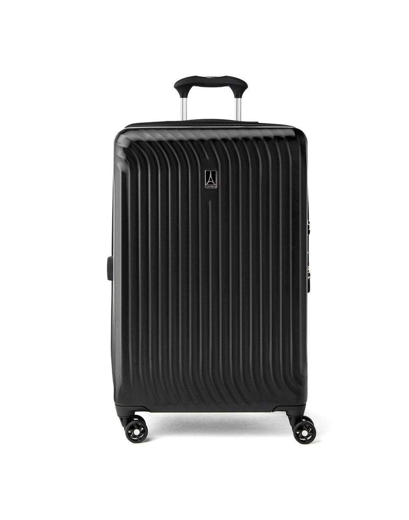 Travelpro Maxlite® Air Medium Hardside Expandable Spinner, black, front view