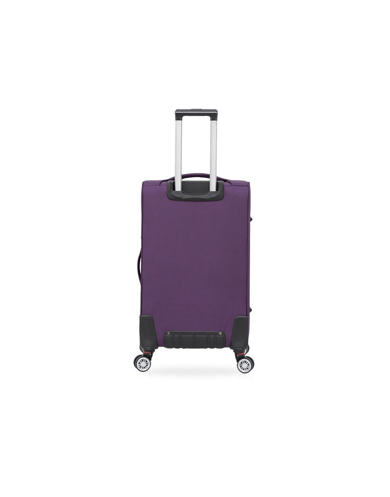 Tucci Italy Ricerca 23" Spinner, purple, back view