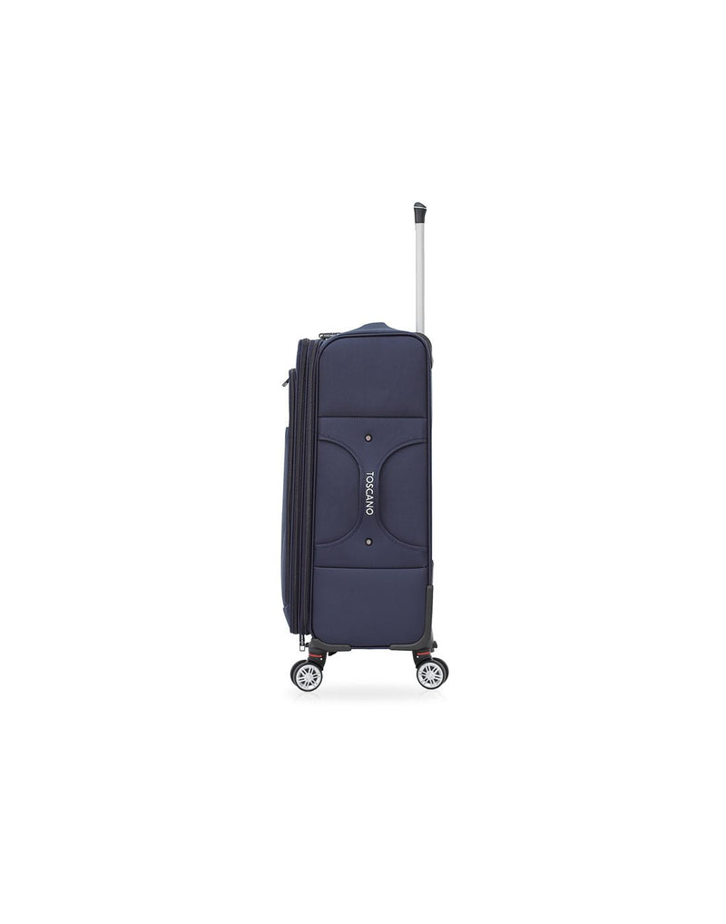 Tucci Italy Ricerca 26" Spinner, blue, side view